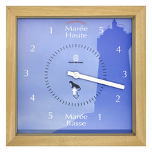 Charger l'image dans la galerie, Horloge à marées Ploumanac'h murale bois 28 cm
